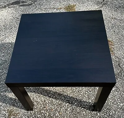 IKEA LACK Side Table Black Brown Color Gently Used • $15