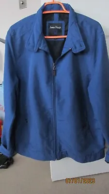 £12 • Buy James Pringle Blue Harrington Jacket Mens (Medium)