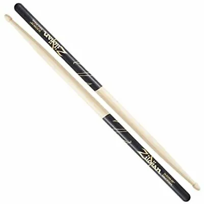 $30.85 • Buy Zildjian Hickory 5A Acorn Tip Black Dip Drumsticks 1 Pair