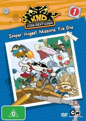 BRUCE KNAPP - Codename Kids Next Door - Sooper Hugest Missions File One - R4 DVD • $74.99