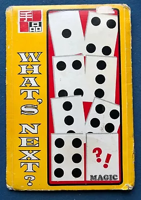 Vintage Magic Trick Tenyo T-28 What's Next? Circa 1972 Metal Board • $22.95