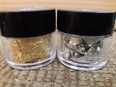 Imagination Young Nails Art Foils Gold/silver Foil New 1/4 Oz Each • £20