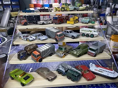 Large Lot Of 25 Matchbox Cars And Trucks. Mostly For Restoration • $0.93