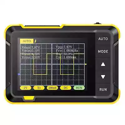 NIRSI DSO152 Mini Handheld Digital Oscilloscope 2.5MSa/s 200KHz Analog Bandwidth • £23.75