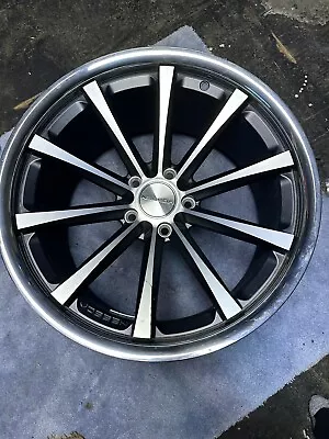 VOSSEN VVS CV1 20X10.5 5x120 Et42 Matte Black W/ Matte MACHINED FACE (Qty 1) • $450