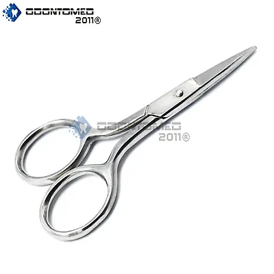 3.5  Mustache Nose Ear Hair Remover Scissors Trimmer Straight (Lady Scissor) • $7.05