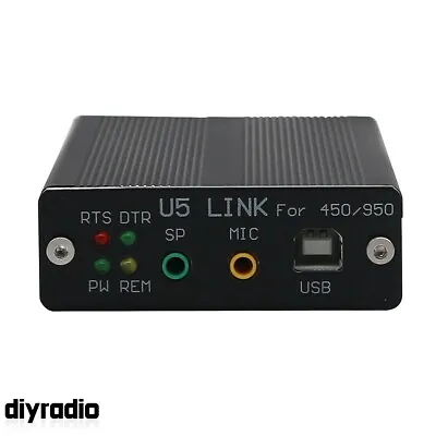 U5 LINK Adapter Radio Connector For YAESU FT-450D FT-950D DX1200 FT991+5 Cables • $64.91