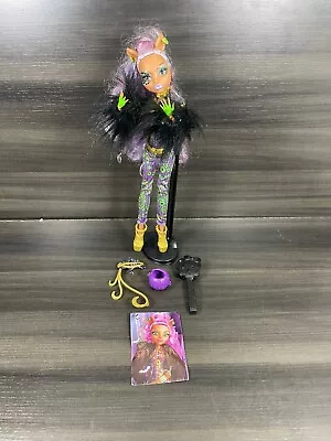 Mattel Monster High Skultimate Roller Maze Clawdeen Wolf Doll • $40.97