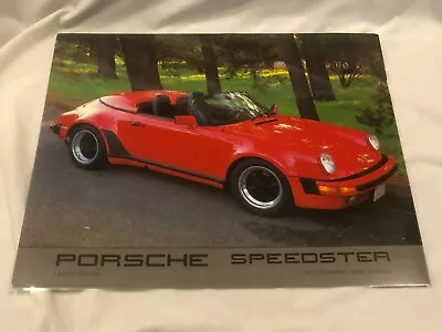 $30 • Buy 1989 Porsche 911 Speedster 16x20 Poster Limited Edition #8748 1990 NEW RARE