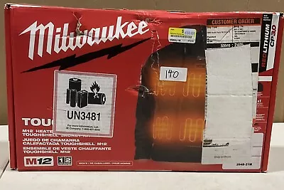 Milwaukee 204B-21M M12 Heated Toughshell Jacket Black Size M • $132.95