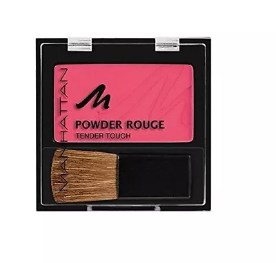 Manhattan Powder Rouge Tender Touch Blusher Pink Blush Purple Me On Contour • £2.69