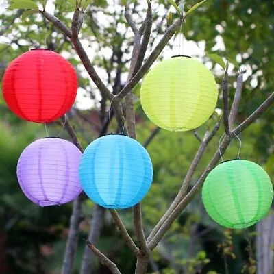 12inch Garden Solar Lantern Chinese Festival Outdoor Decoration Hanging Lantern • $8.39