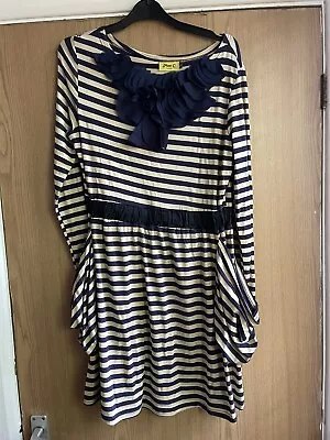 Max C London Dress Stripped Size 12 • £5