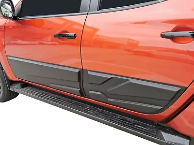 $139.95 • Buy Rugged Black Body Side Line Protector Cover For Mitsubishi Triton MQ MR 2015-22 