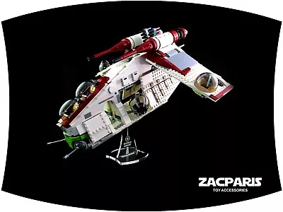 DISPLAY STAND For Lego 75021 7676 7163 75354 Republic Gunship Two OptionsNice! • $17.95