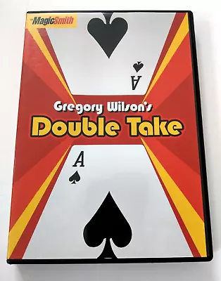 DOUBLE TAKE By Gregory Wilson - Professional Card Magic Trick DVD • £11.99
