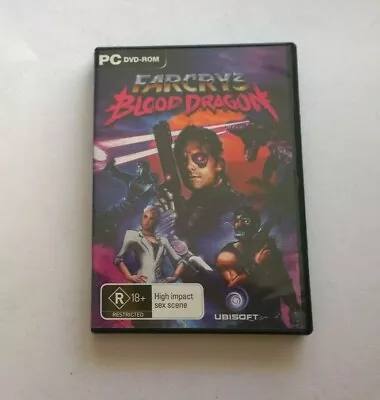 Pc Far Cry 3 Blood Dragon Videogame Video Game Free Postage  • $28