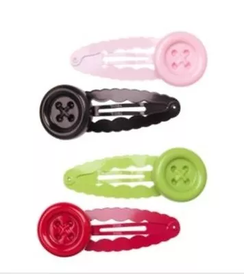 New Gymboree Girl's 4-pc Pups And Kisses  Hair Clips Accessories One Size • $7