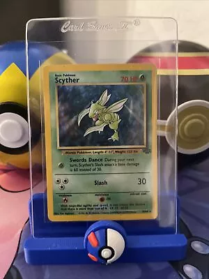 Pokémon TCG Scyther Jungle 10/64 Holo Unlimited Holo Rare HP • $11.99