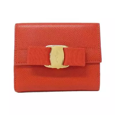 Authentic SALVATORE FERRAGAMO 22 A926 Wallet  #246-000-393-8058 • $404.49