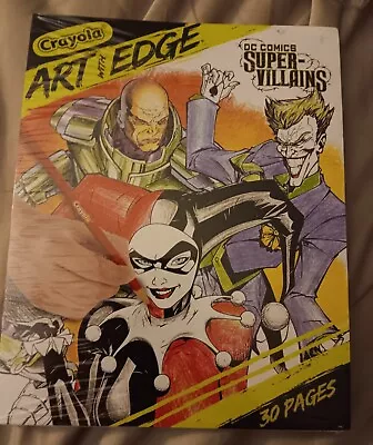 Crayola~ Art With Edge  DC Comics! SUPER VILLANS   Joker Lex Luther  Etc- 8x10 • $11.99
