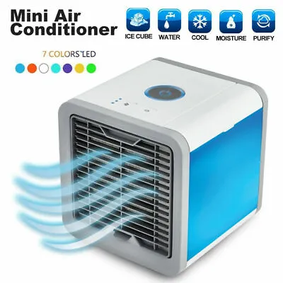 $13.99 • Buy 2020 New USB Powered Fan Cooling Mini Air Conditioner Portable Desktop Cooler
