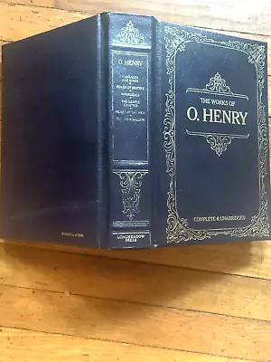 The Works Of O. Henry Complete And Unabridged Bonded Leather 1984 Longmeadow • $12.99