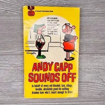 Vintage Andy Capp Sounds Off Comic Reel Book Collectible • $10.56