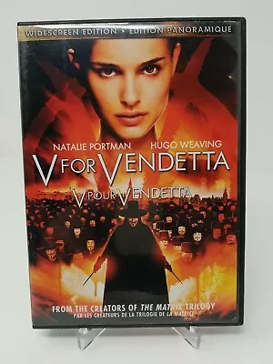 V For Vendetta (DVD 2006 Warner Bros.) Natalie Portman Hugo Weaving (1) • $3.95