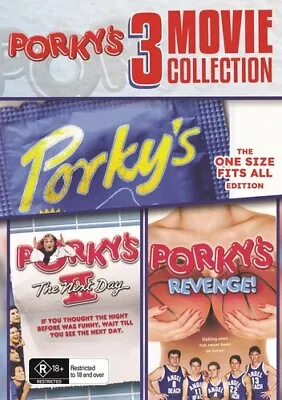 Porky's: 3 Movie Collection [New DVD] Australia - Import NTSC Region 0 • $22.59