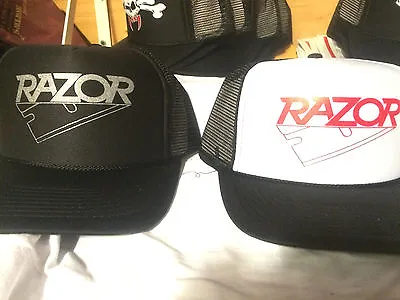 Razor Hat Thrash Kbd Motorhead Whiplash Venom Slayer Metallica Overkill Exodus • $16
