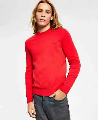 Hugo Boss Men's San Cassius Logo Sweater Open Pink Size S • $39.95