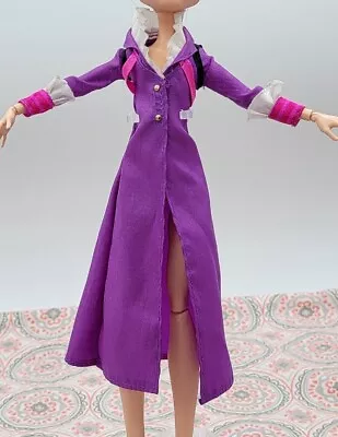 Monster High Doll Headmistress Bloodgood Purple Jacket Coat • $7.99