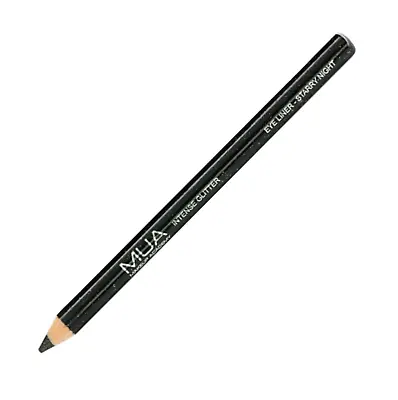 £2.98 • Buy MUA Black Eyeliner Pencil Intense Glitter Starry Night With Sharpener Sealed