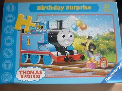 Ravensburger Thomas & Friend Birthday Surprise TRAIN PUZZLE 35 Pieces 3+ • $10