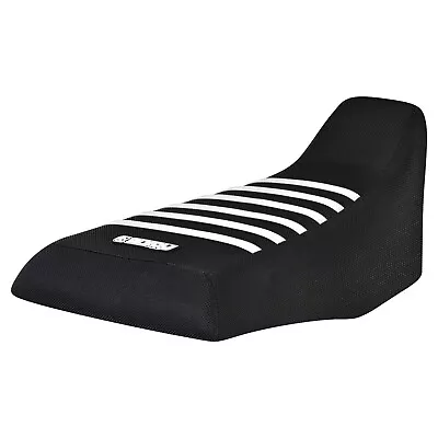 $68.95 • Buy Honda TRX 300 Fourtrax Seat Cover 1988 - 2000   ALL BLACK - WHITE Ribs  #273