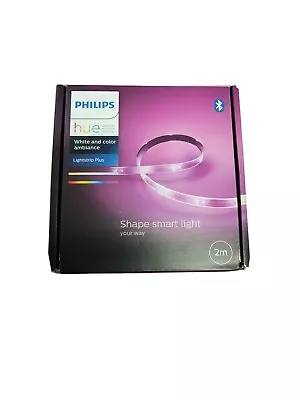 $105 • Buy NEW Philips Hue Smart Shape Light Bluetooth 2m LED Light Strip Plus White/Colour