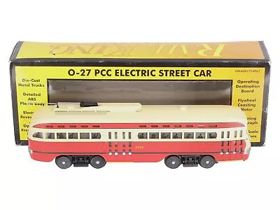 MTH 30-2505-0 O Gauge Pittsburgh PCC Electric Street Car #1713 EX/Box • $128.26