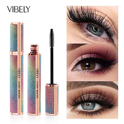 4D Silk Fiber Mascara Eyelash Waterproof Extension Volume Long Lasting AU Makeup • $6.99