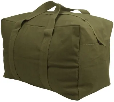 Military Parachute Cargo Bag Duffel Heavy Duty Canvas Bag Heavy Canvas 24X15X13 • $20.99