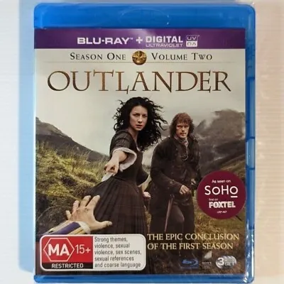 $24.90 • Buy Outlander Season 1 Volume 2 (Blu-ray, 2015, 3-Disc Set) *Sealed*