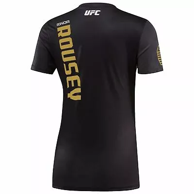 [AI4124] Womens Reebok Ronda Rousey UFC Authentic Jersey - UFC 207 • $17.66