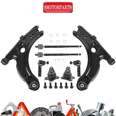 $75.89 • Buy Kit Front Lower Control Arm Tie Rod End Link Ball Joint For VW Beetle Jetta Golf