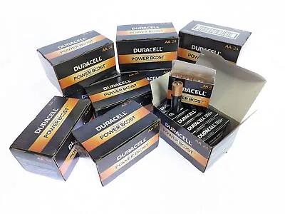 Duracell Alkaline AA Batteries Coppertop MN1500 1.5V Battery Value Lot • $15.99