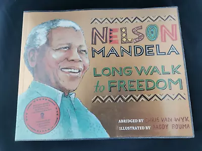 Chris Van Wyk **LONG WALK TO FREEDOM** Nelson Mandela Book Autobiography Picture • £0.99