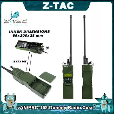 Z Tactical ZAN/ PRC-152 Dummy Radio Case Military Talkie Walkie Box Case Green • $15.64