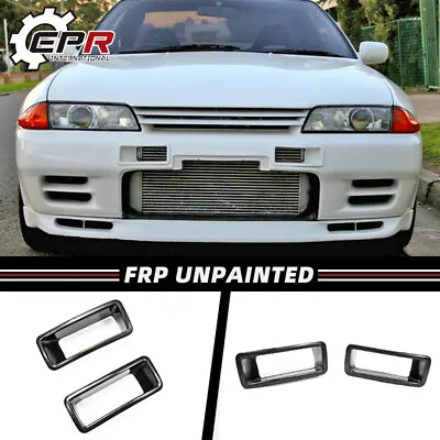 For Nissan R32 GTR NSM N1 Style FRP Unpainted Front Bumper Vent Air Duct Trim • $115.92