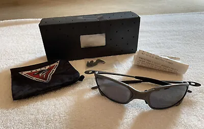 Oakley X-Metal Juliet Sunglasses- Black Iridium - NEAR MINT - BOXED • $599.99