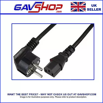 Various Europlug Schuko IEC Power Leads / Cable - Kettle Monitors PCs AV Gear • £2.45