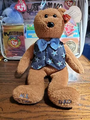 Ty Beanie Baby 'All-Star Dad' #40359 14G Hang Tag • $6.99